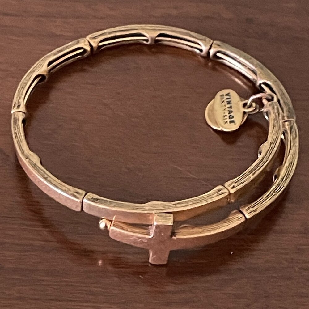 Alex and Ani Cross bracelet
